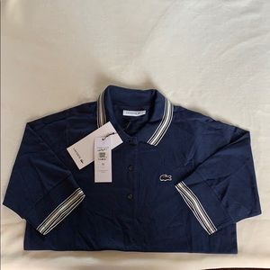 Lacoste Navy Blue Polo Shirt